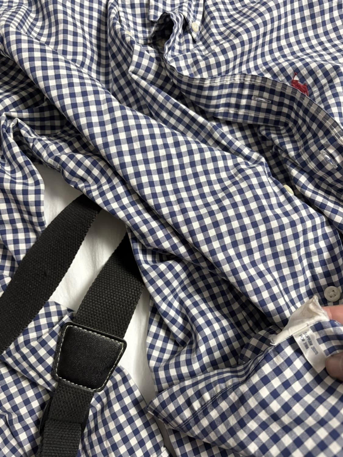 폴로 체크 셔츠 코디 세트 상품이미지2