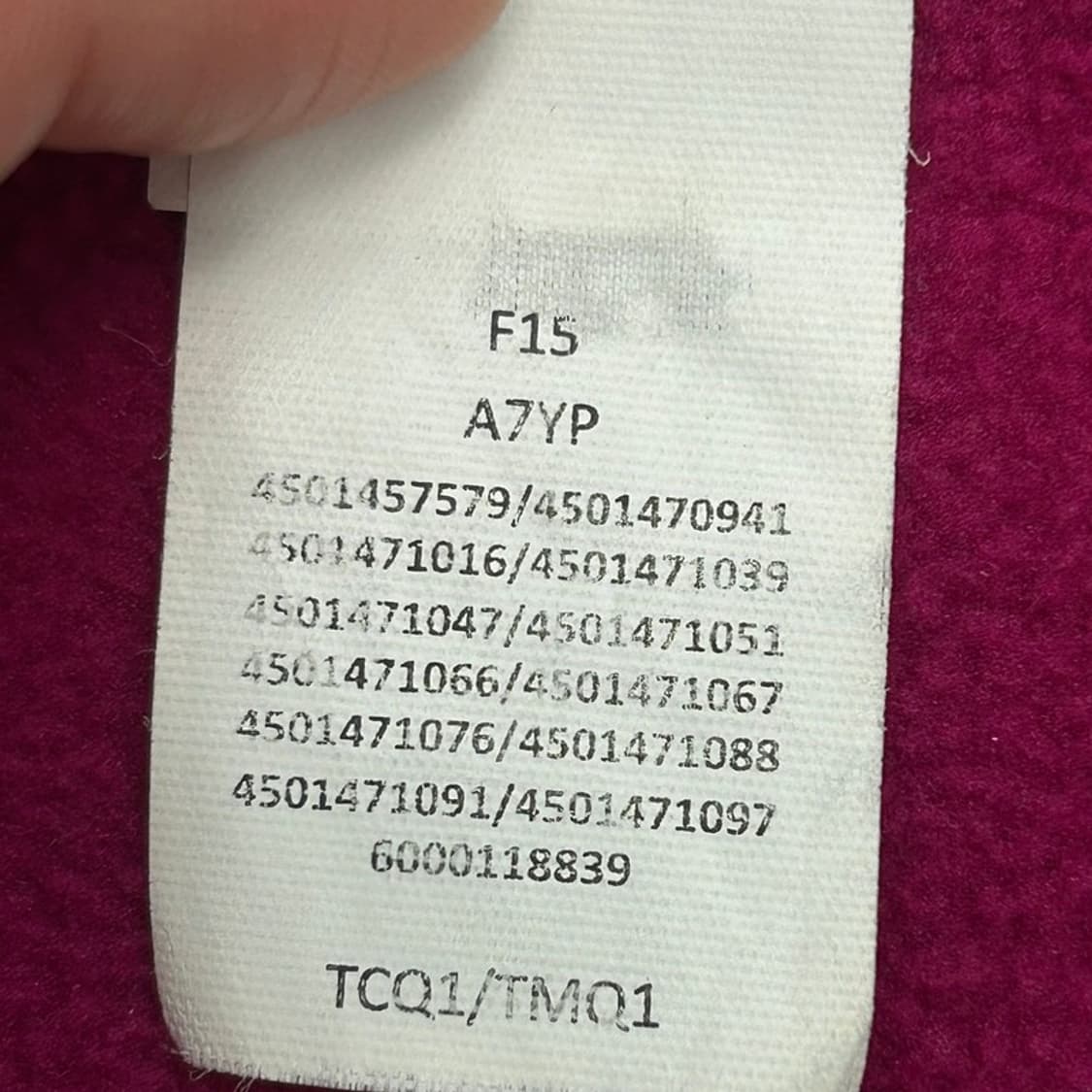 노스페이스 TKA 100 반집업 플리스 핑크 S 상품이미지9