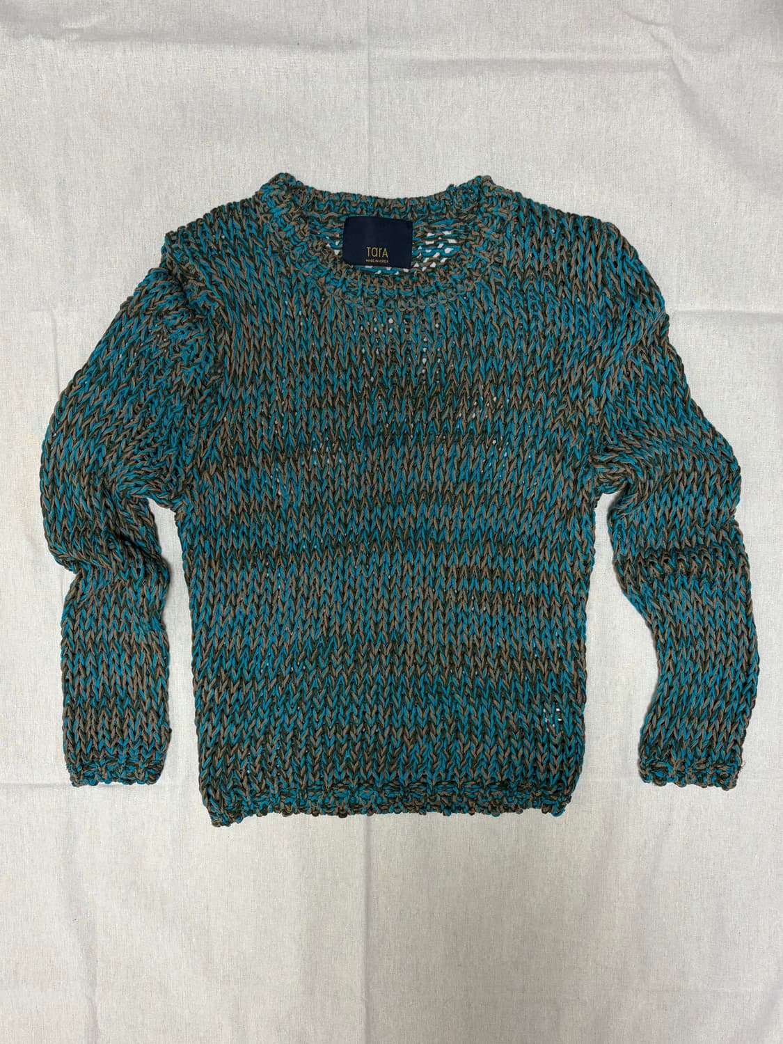 믹스 그물 니트 상품이미지2