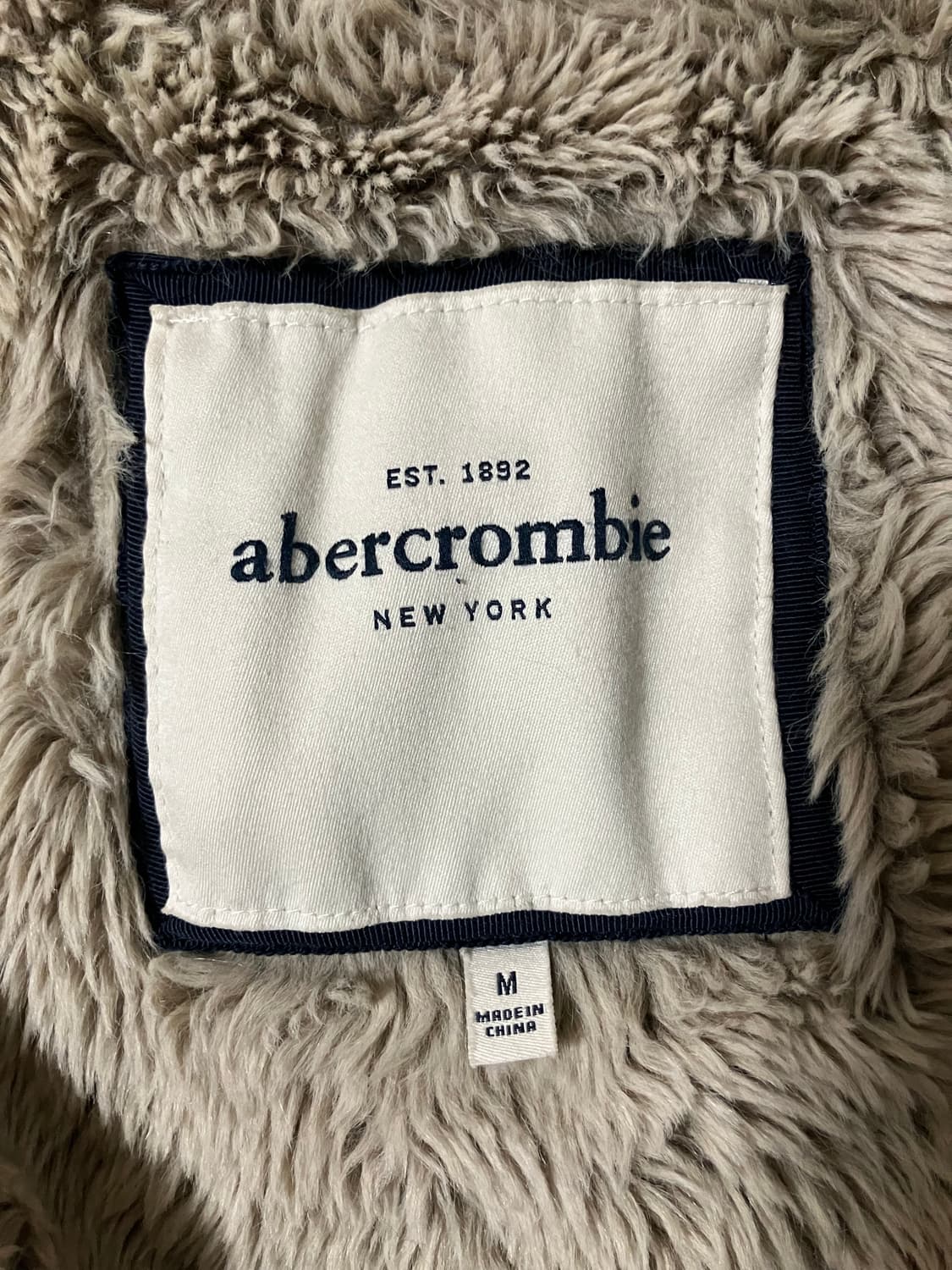 아베크롬비 y2k 울프죠 봄버자켓 상품이미지5