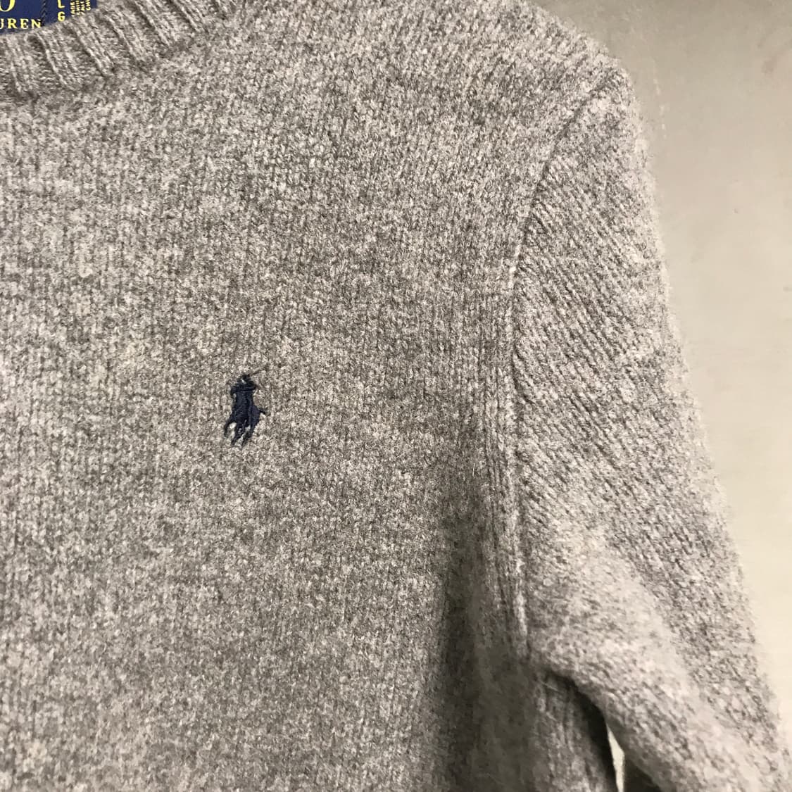 폴로 랄프로렌 그레이 니트 L(W) 상품이미지4