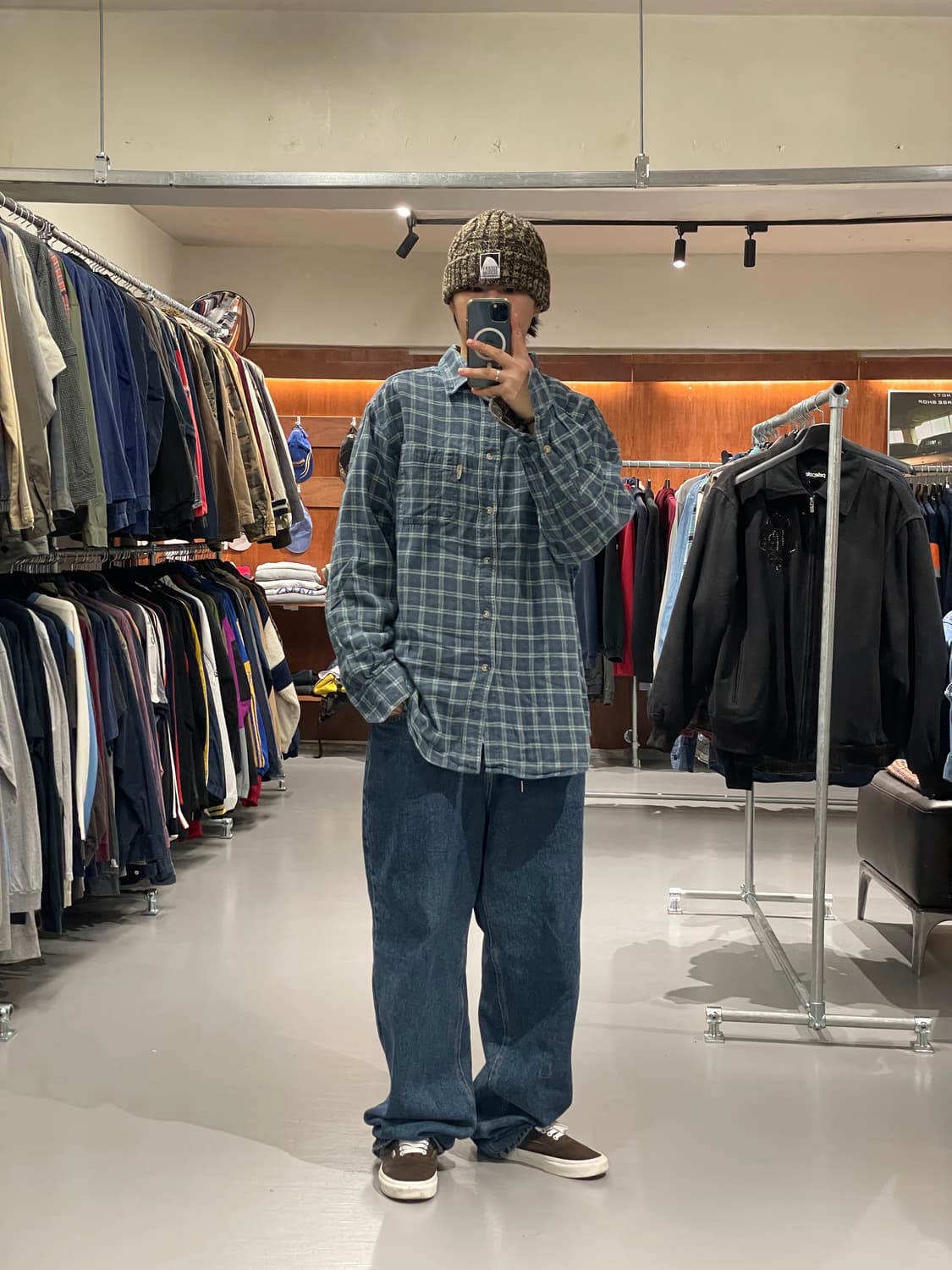 울리치 체크 셔츠 상품이미지2