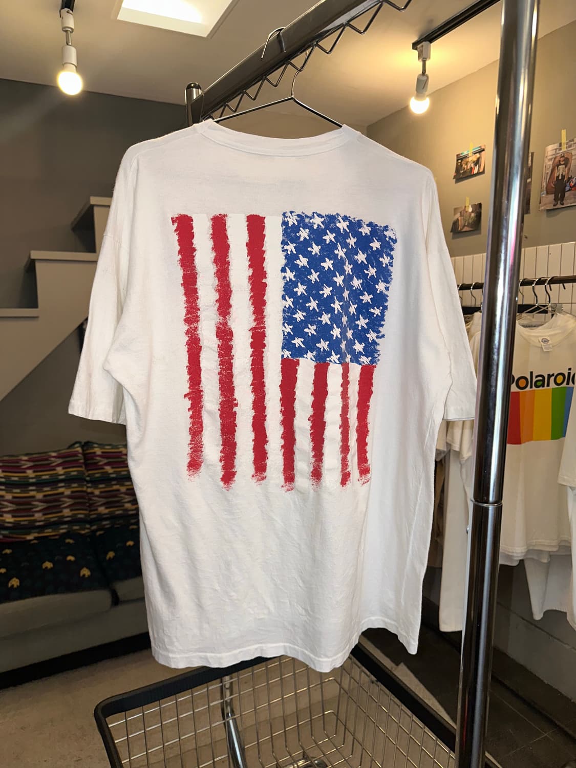 90’s American Flag single detail T-shirt 상품이미지1