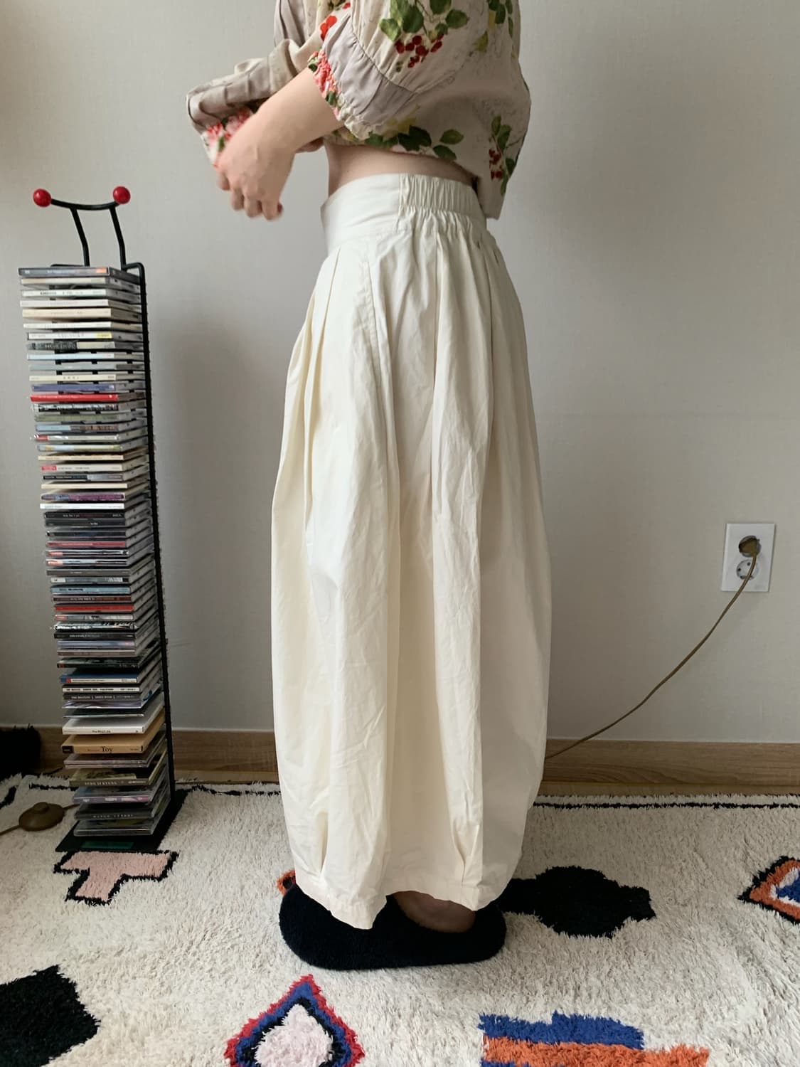 mumokuteki cotton volume pants 상품이미지3
