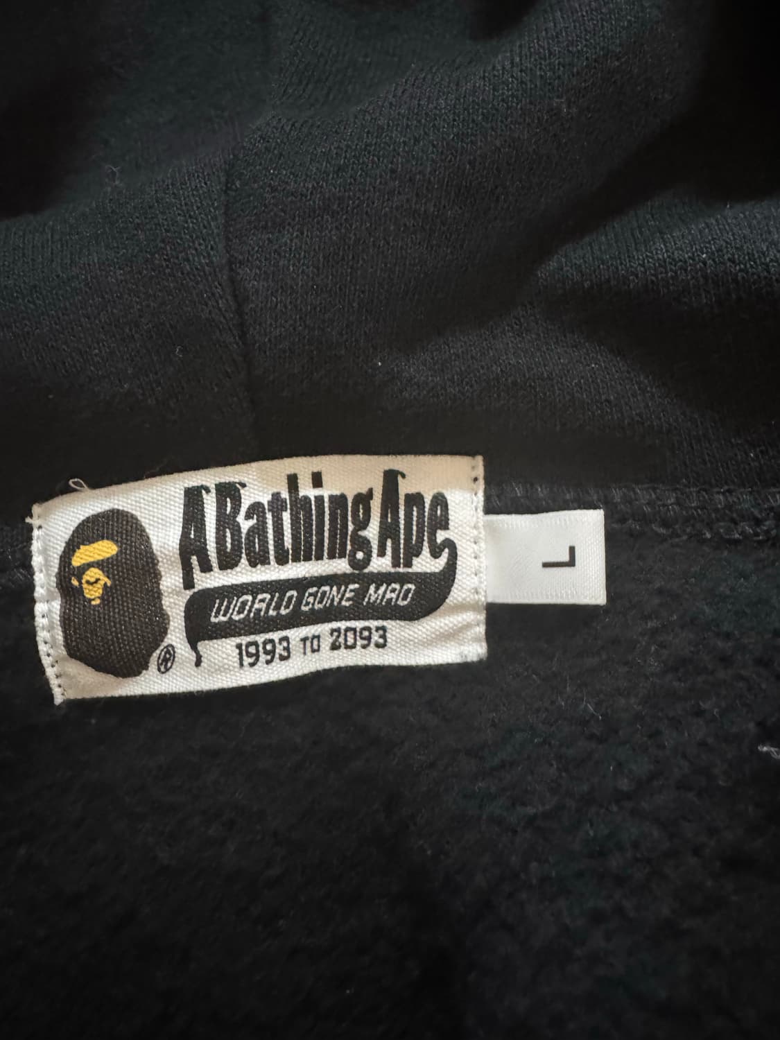 정품 베이프 후드집업 상품이미지3