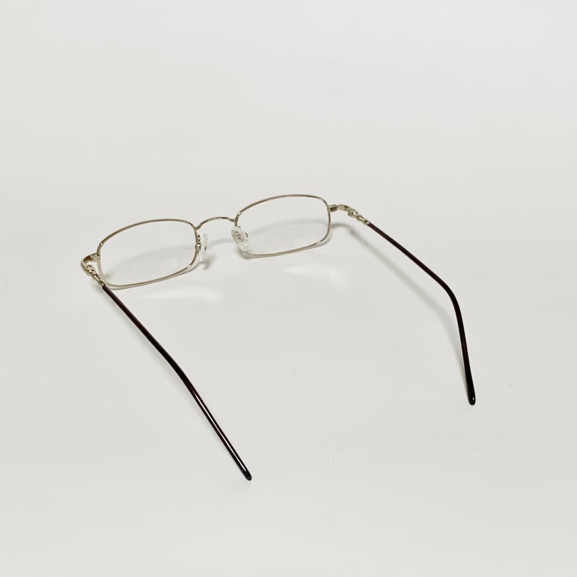 992 데드스탁 빈티지 안경테 슬림 풀메탈 골드 직사각형 남녀공용 픽키 상품이미지7
