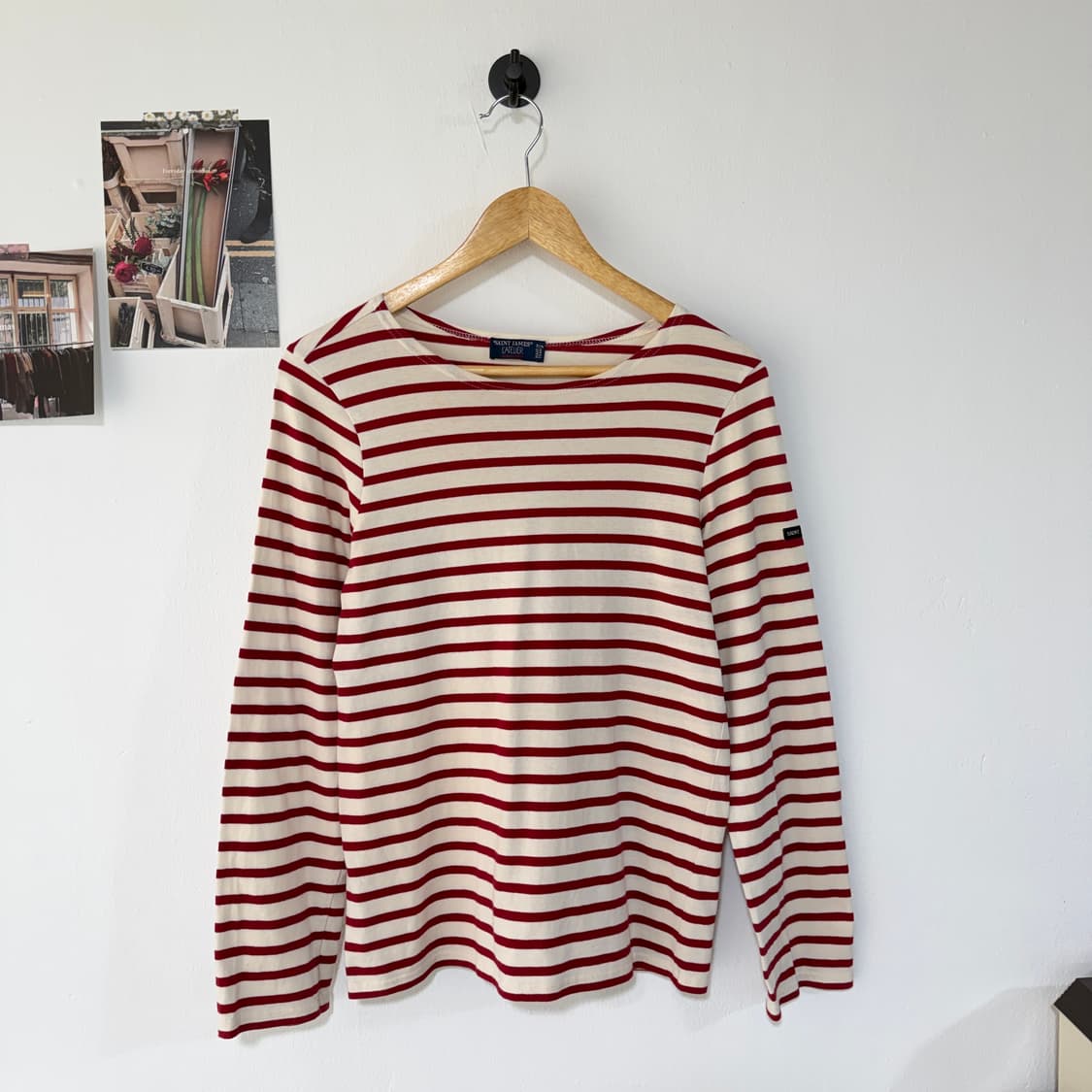 [S] 세인트제임스 보트넥 스트라이프 긴팔티 상품이미지1