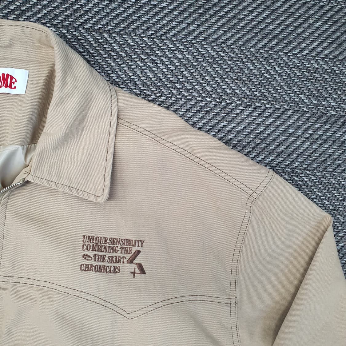 썸플레이스 투웨이 블루종 면자켓 남자105 상품이미지3