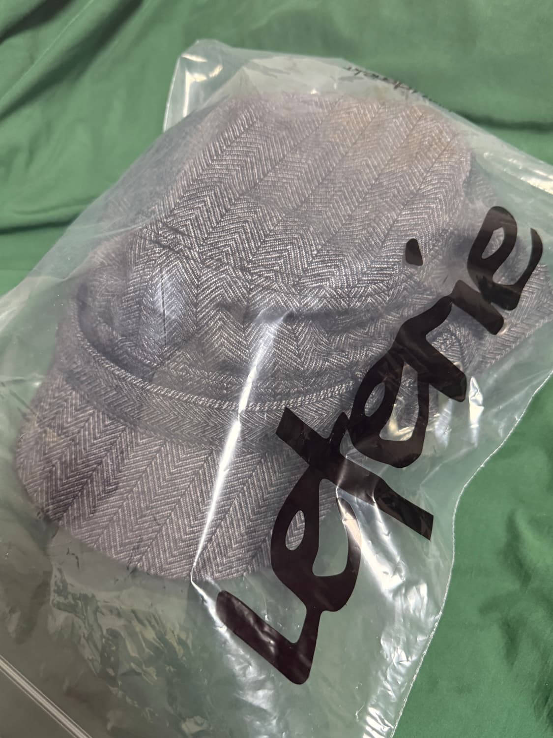 레터리 혜지 버클 포인트 캡 다크 그레이 차콜 상품이미지1