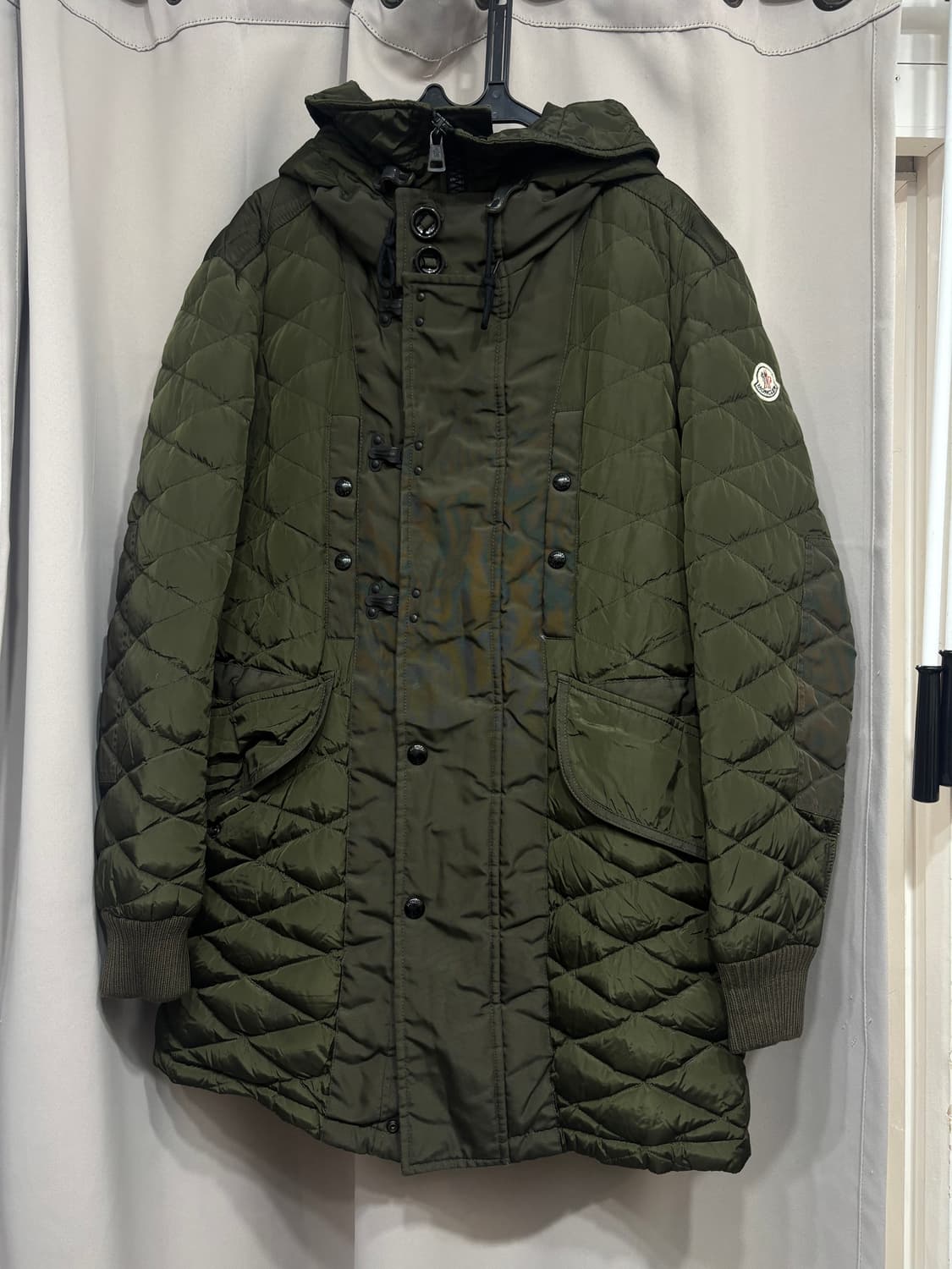 몽클레어 남성 퀄팅 패딩코트 자켓 2사이즈 상품이미지1
