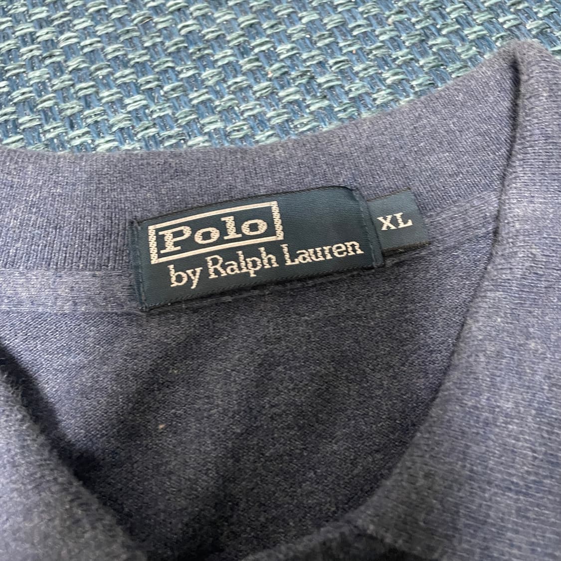 폴로 네이비 긴팔 카라티 상품이미지4