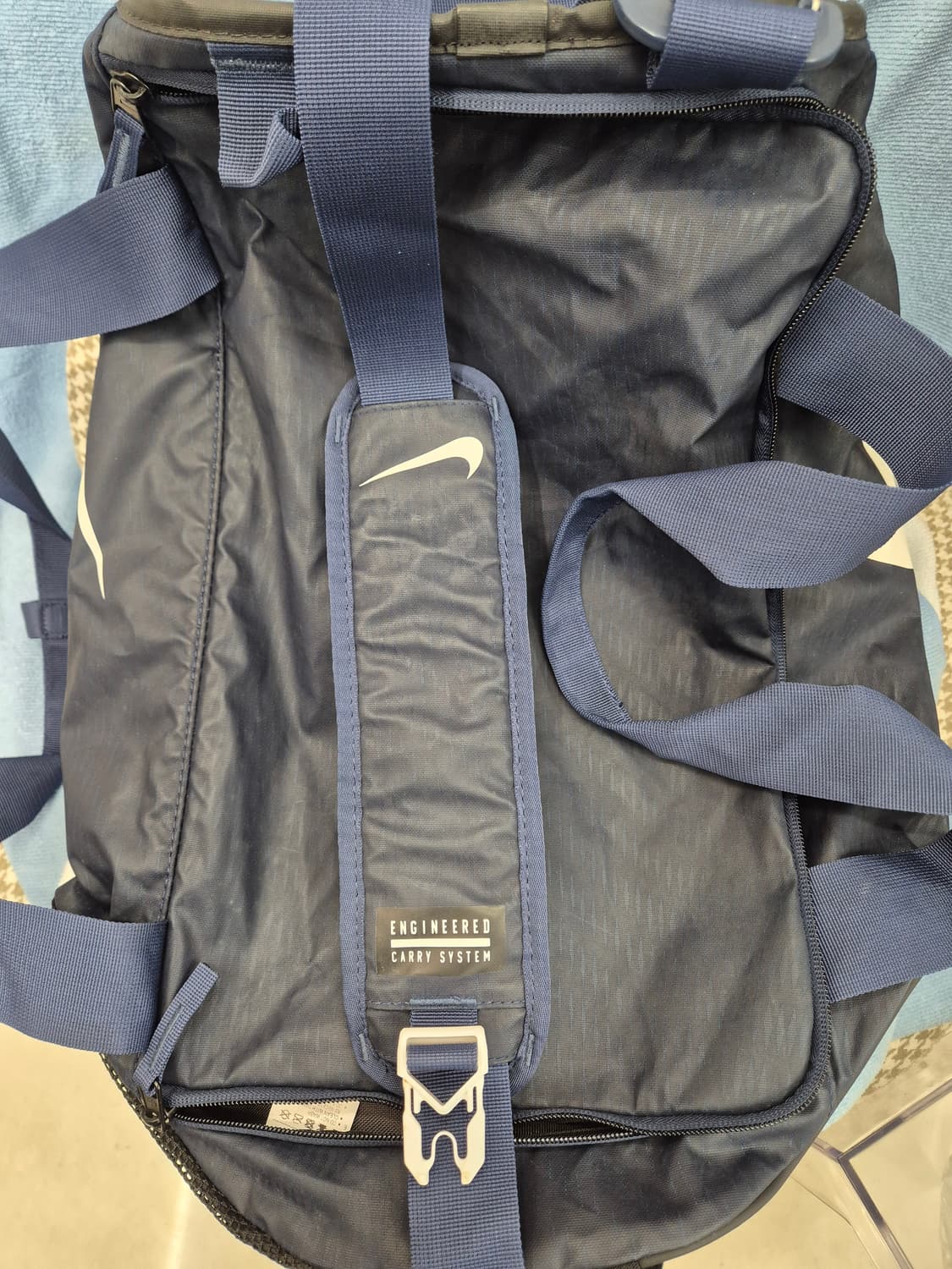 나이키 더플백 네이비 색상 판매
 상품이미지7