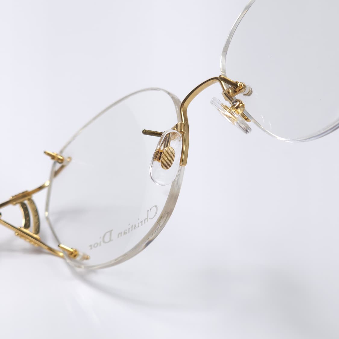 90's 크리스챤디올 올드빈티지 무테 안경 상품이미지9