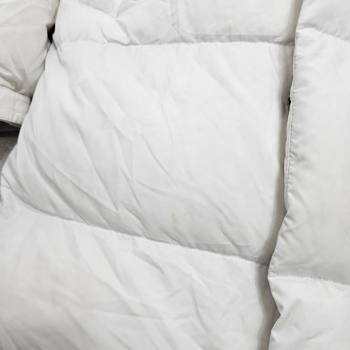 아디다스 삼선 롱패딩 S 화이트 상품이미지7