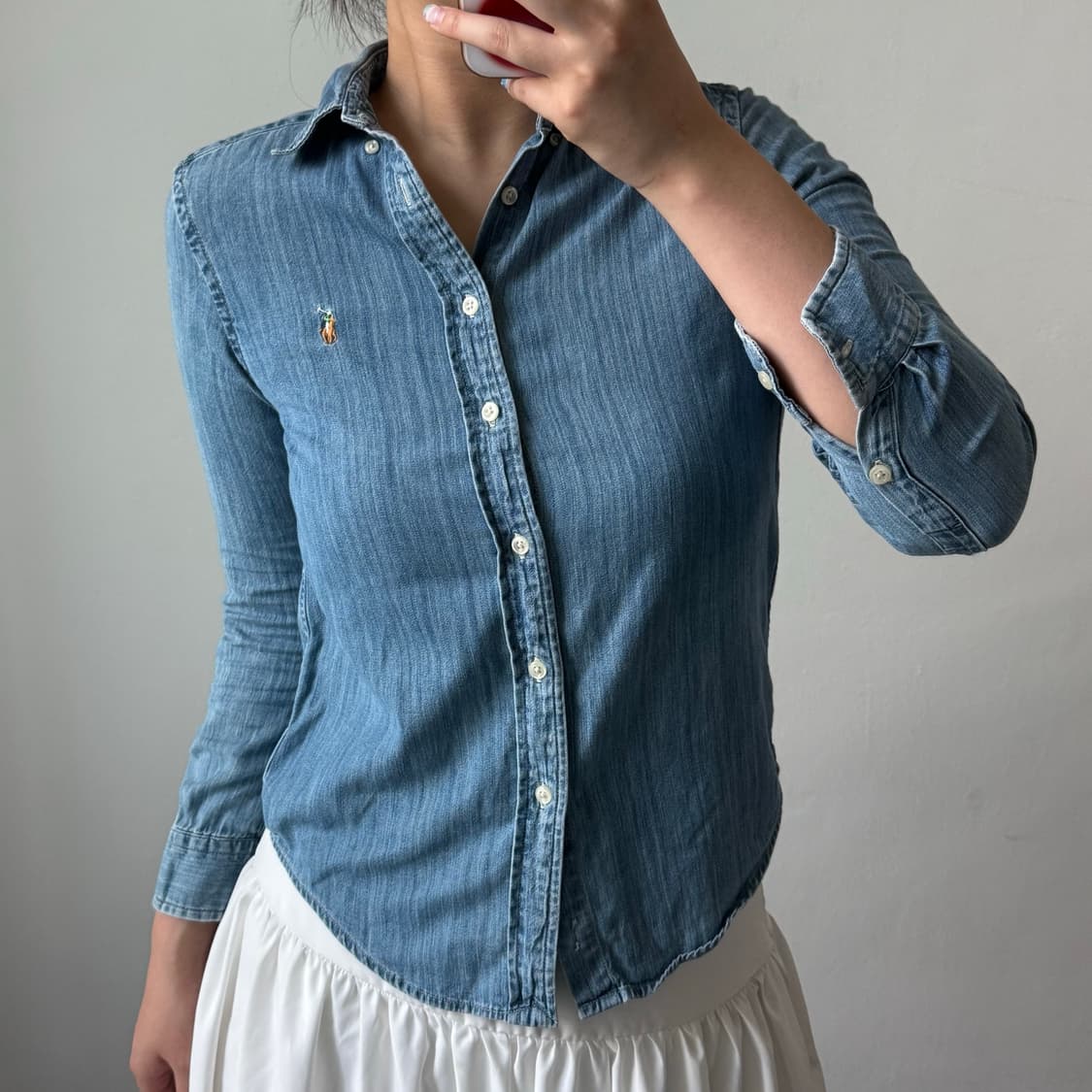 랄프로렌 데님 셔츠 상품이미지2