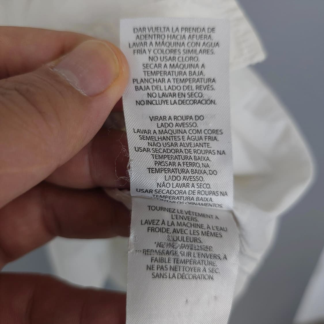 아르마니 익스체인지 Armani Exchange 로고 패턴 셔츠 M 상품이미지8