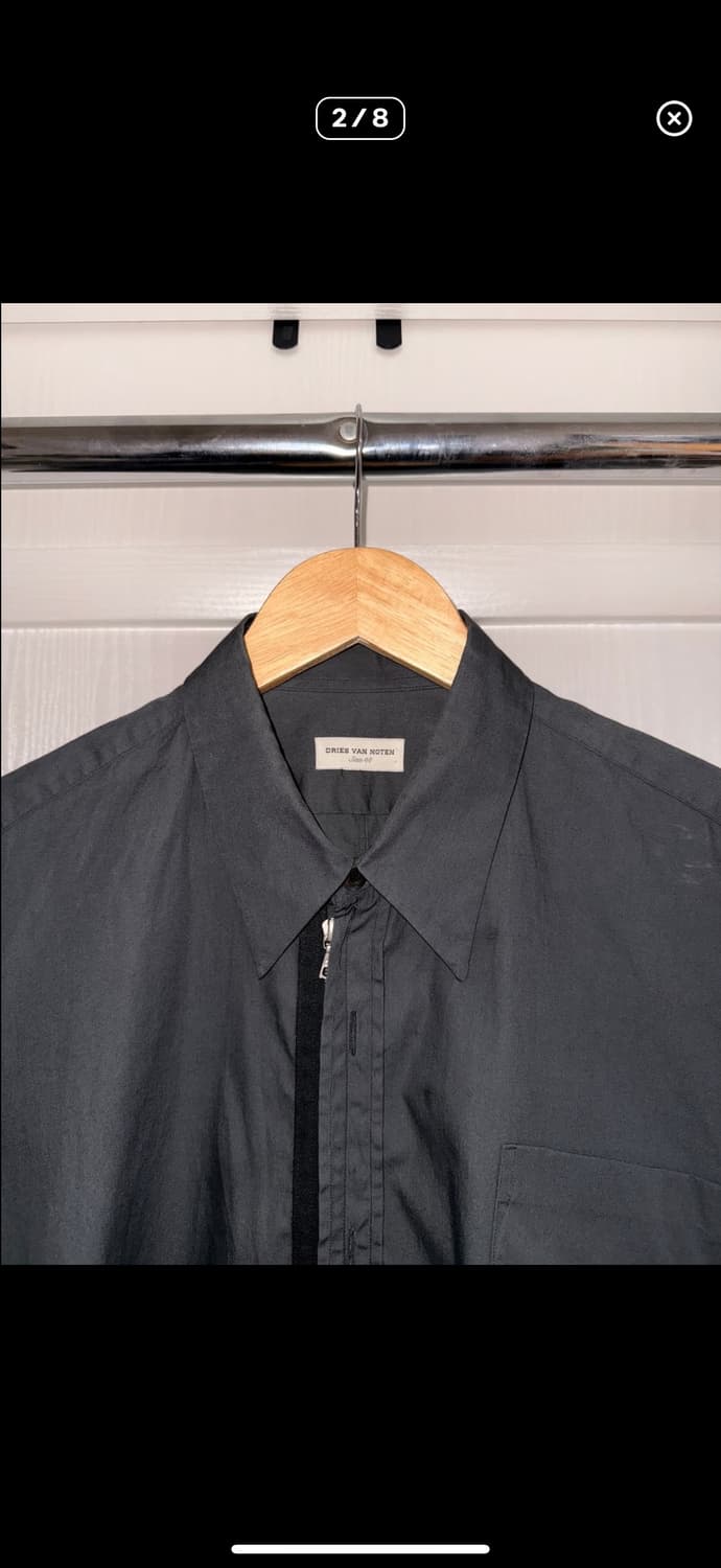 Dries Van Noten Two-Way zip up shirt 상품이미지2