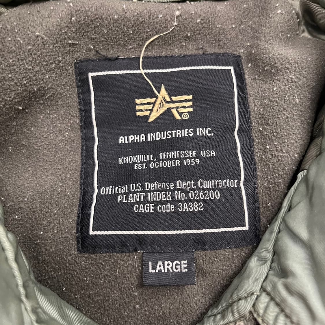 [정품/L] 알파인더스트리 플라이트 자켓 b14 상품이미지7