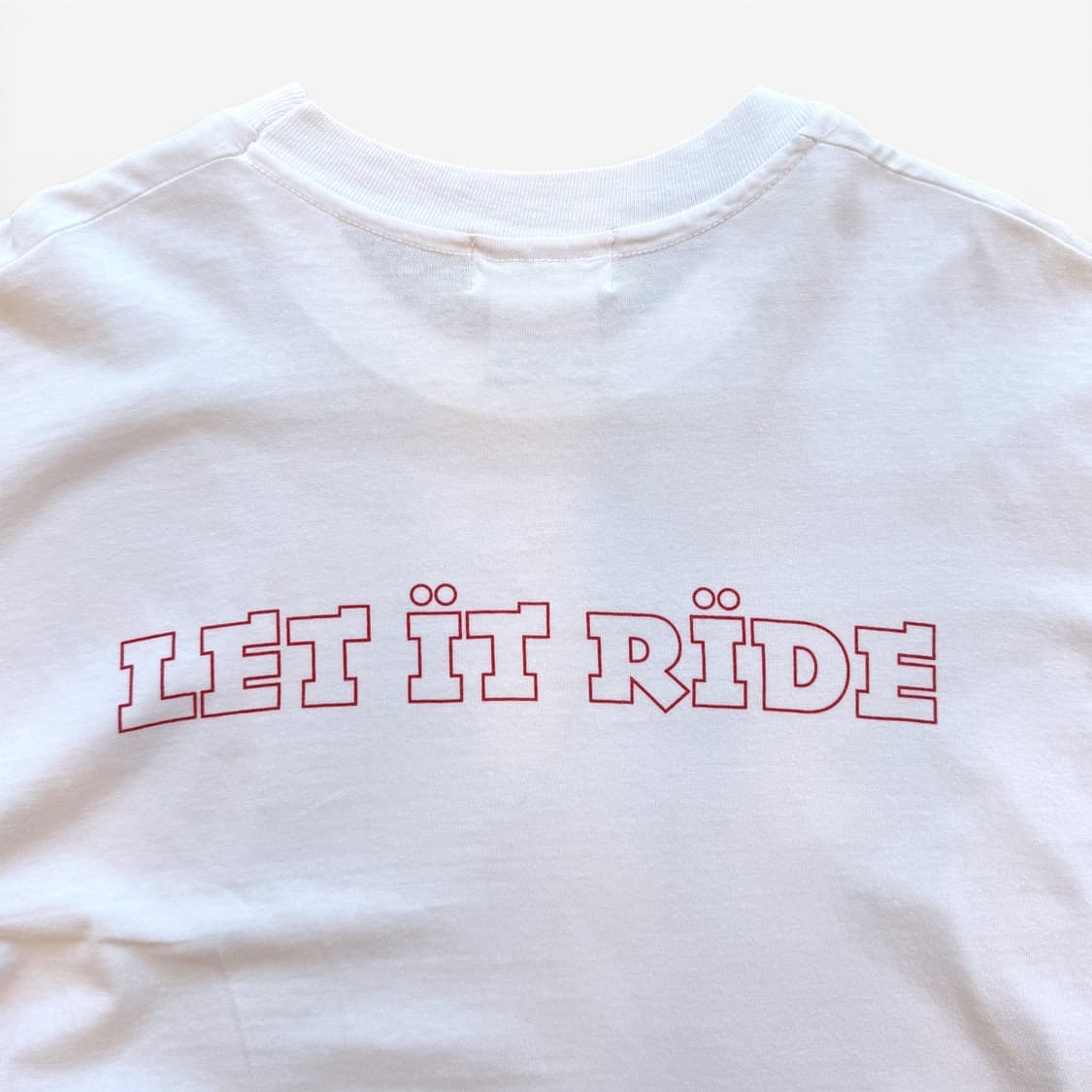 90s GIMME5 x Let It Ride 빈티지 티셔츠, L/우라하라 상품이미지8