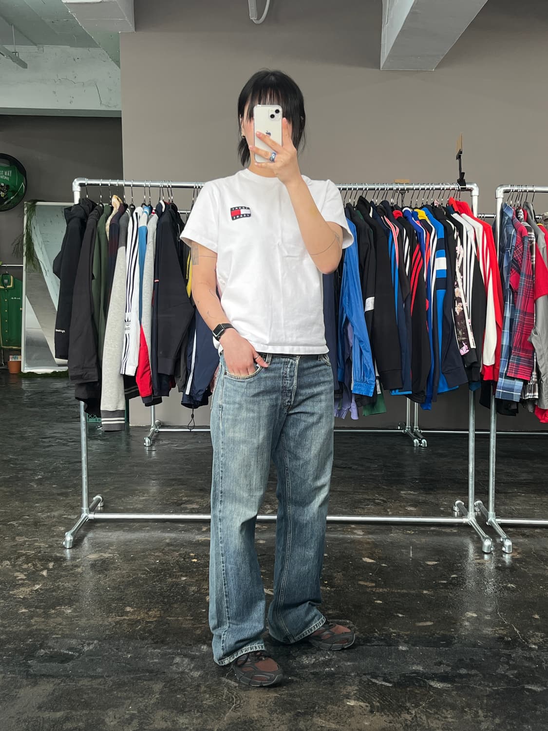 Levi's 567 루즈 부츠컷 데님 팬츠 상품이미지5