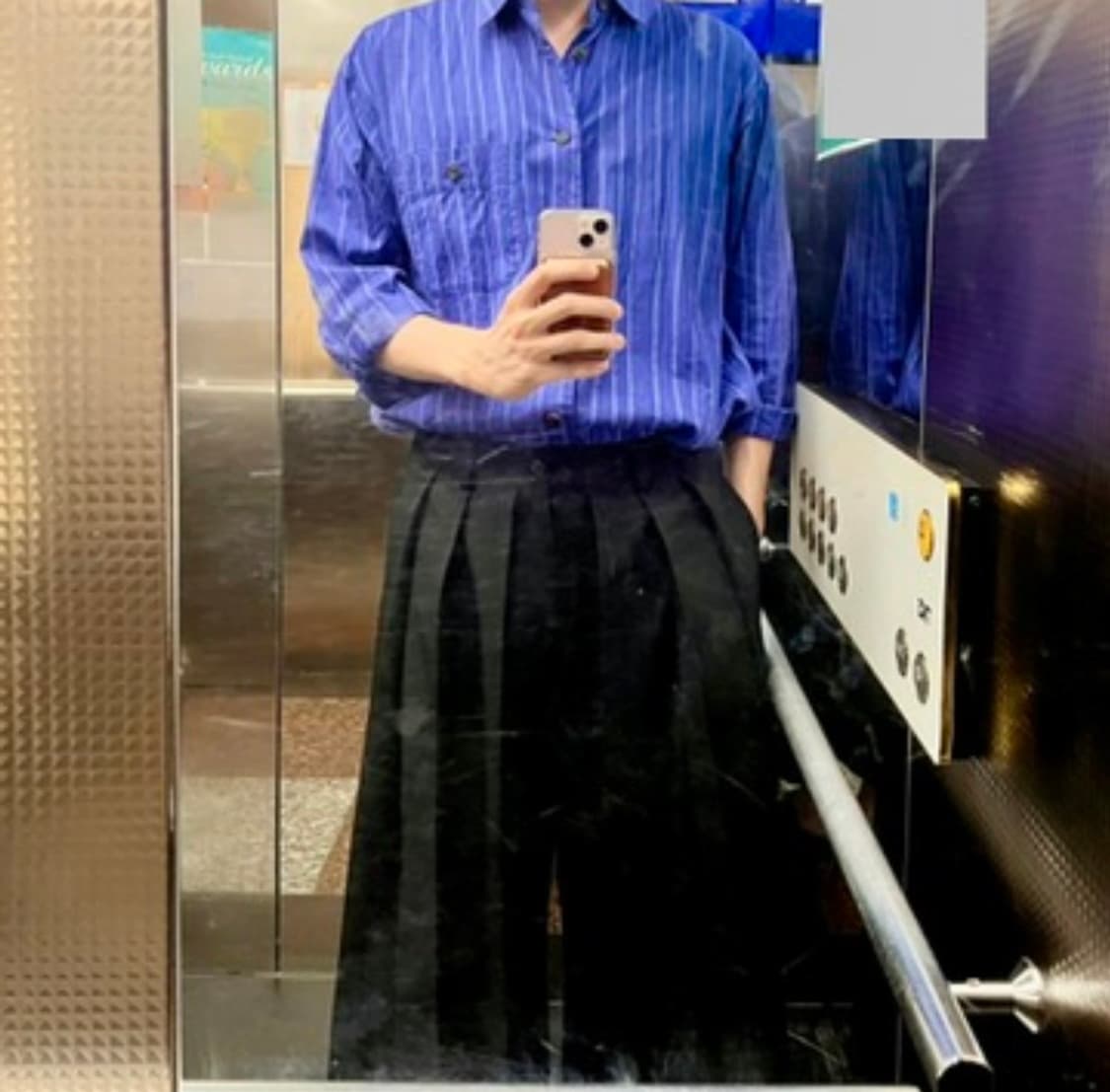 한블랙 하카마 팬츠 001 상품이미지3