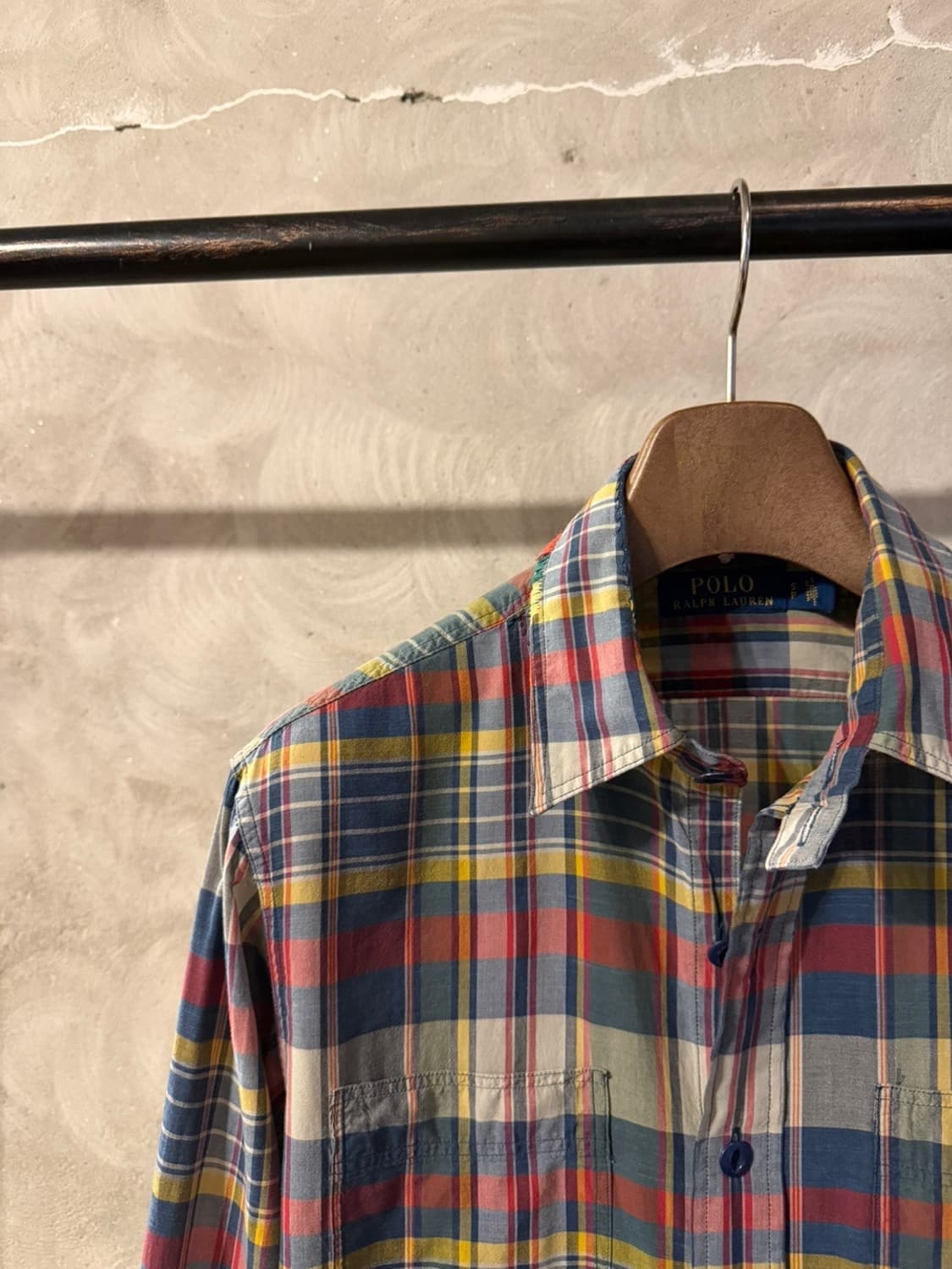 폴로 랄프로렌 마드라스 셔츠 100 상품이미지2