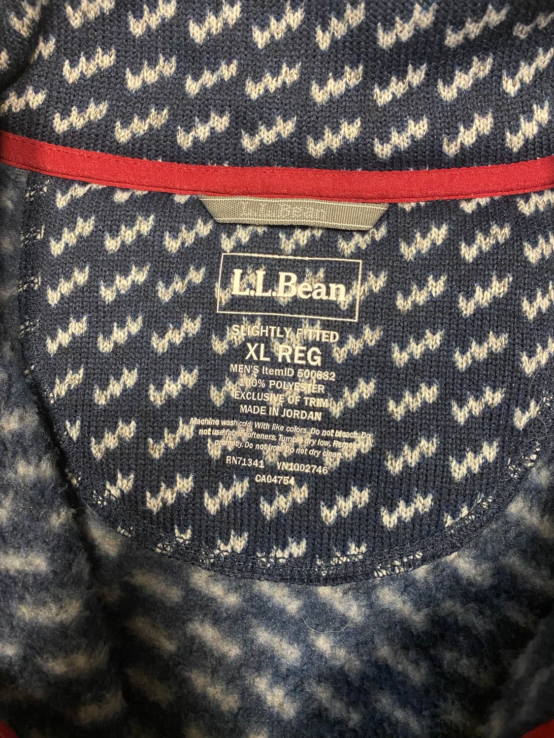 엘엘빈 L.L.Bean 버드아이 플리스 풀오버 상품이미지4
