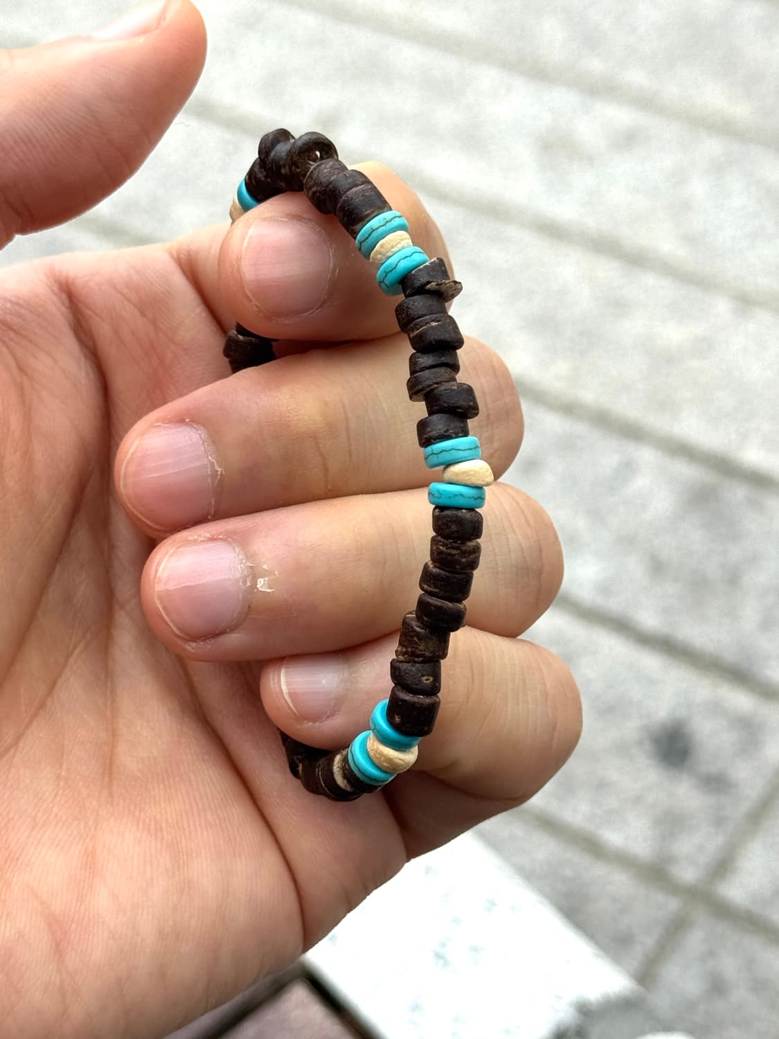 코코넛 나무 자연소재 팔찌 상품이미지2