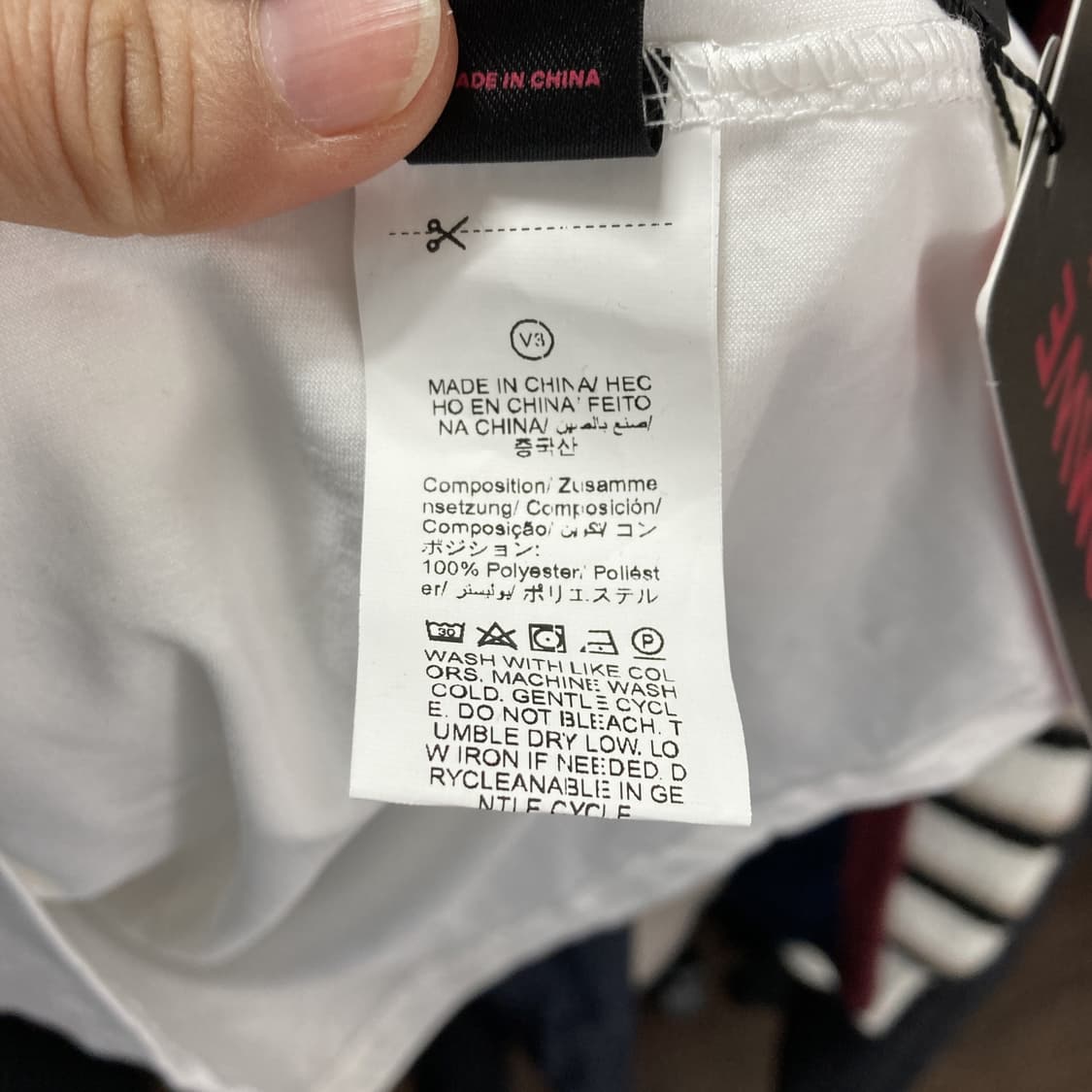 ROMWE 택새상품 여성베어반팔 화이트 L 상품이미지5