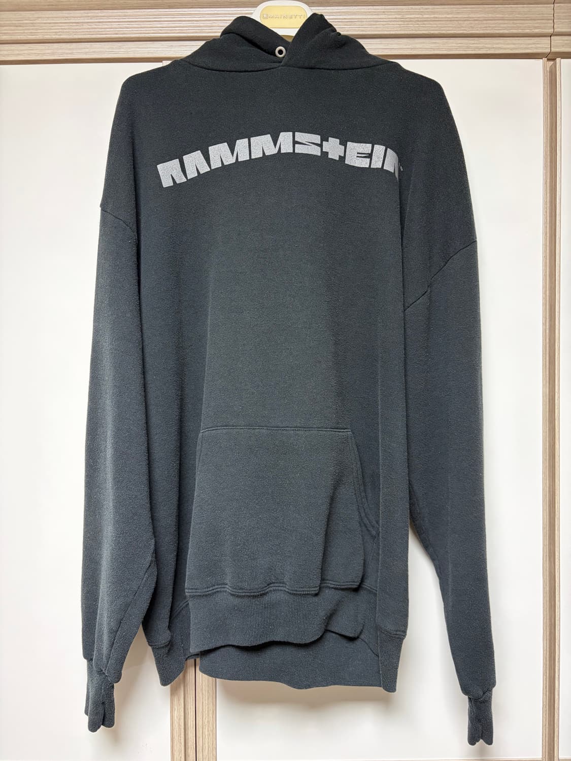 [XL] 빈티지 90s rammstein 람슈타인 로고 후드티 상품이미지1