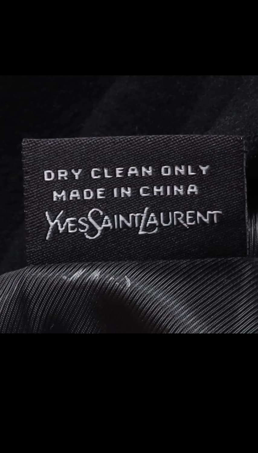 YvesSaintLaurent Wool Single Coat 상품이미지5