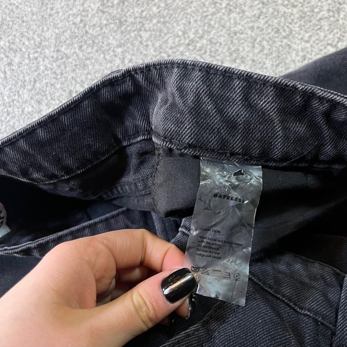 게이트리스 멀티 데님 카고팬츠 상품이미지5