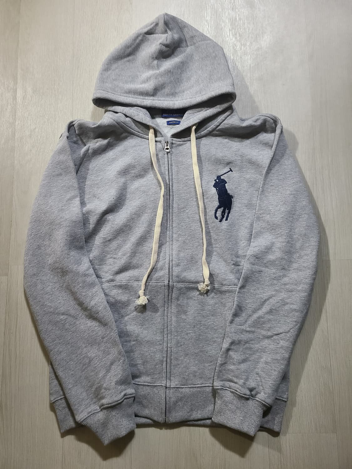 폴로 빅포니 후드집업 그레이 상품이미지1