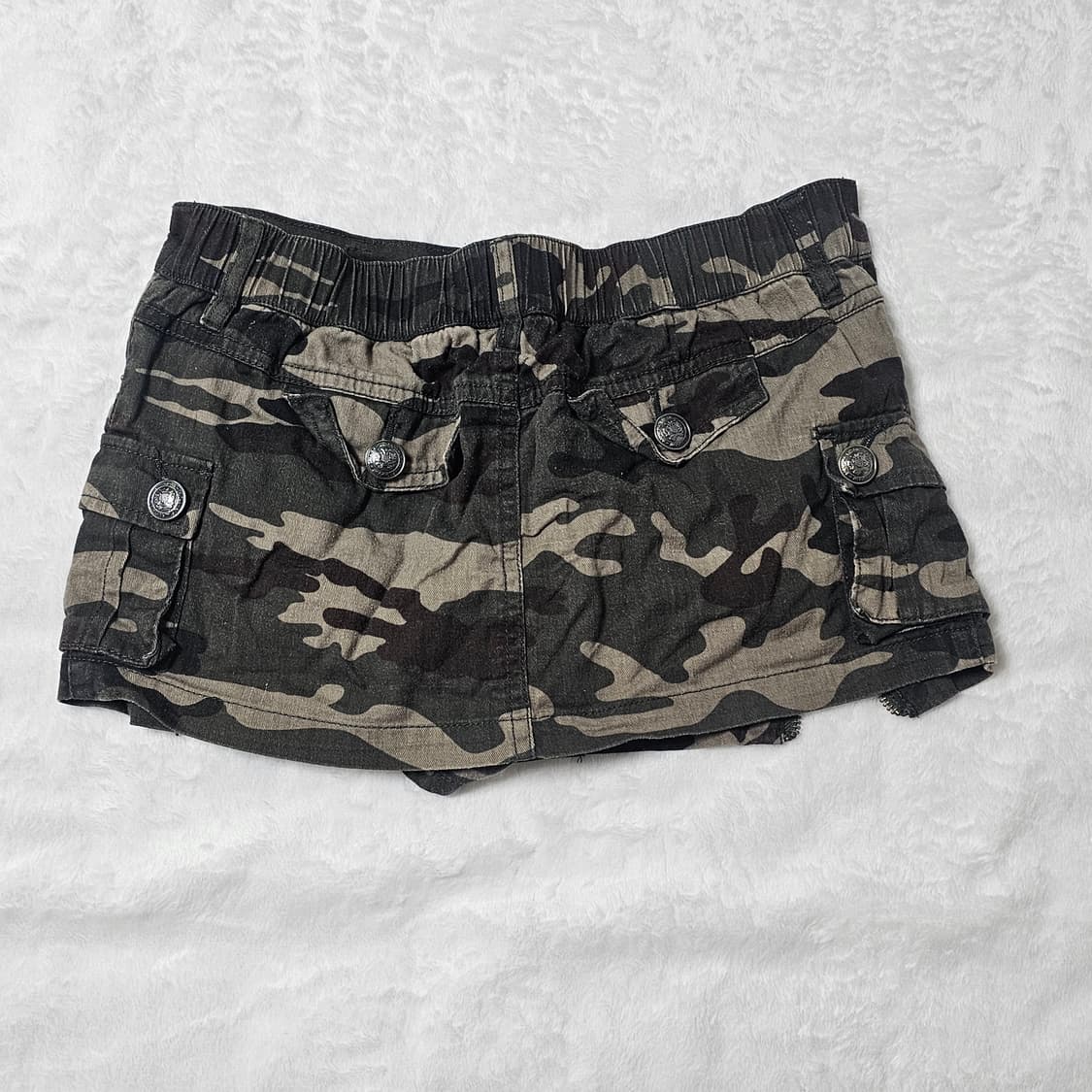 카모플라쥬 밀리터리 치마바지 미니스커트 상품이미지2