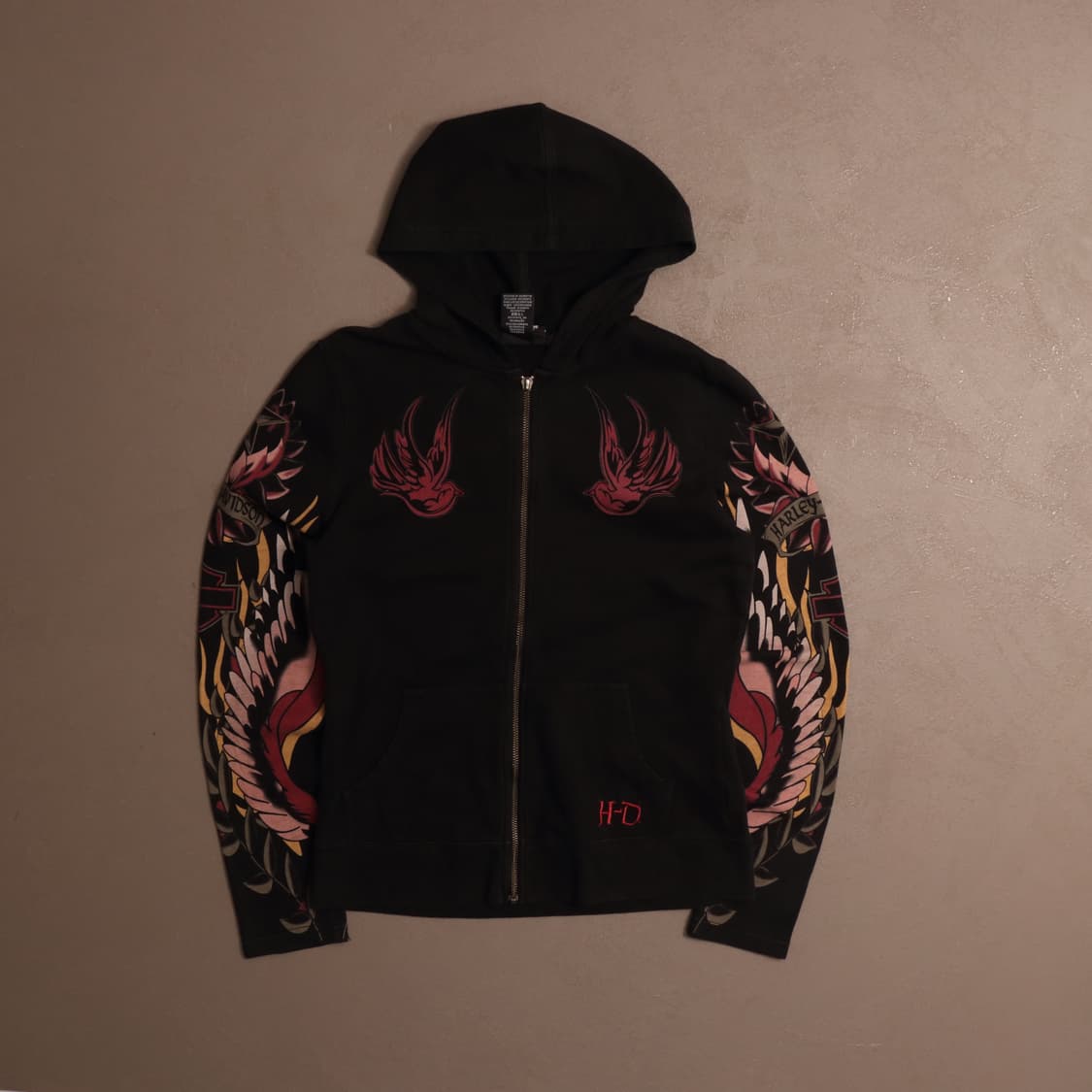 00's 할리데이비슨 이레즈미 후드집업 A1407 상품이미지1