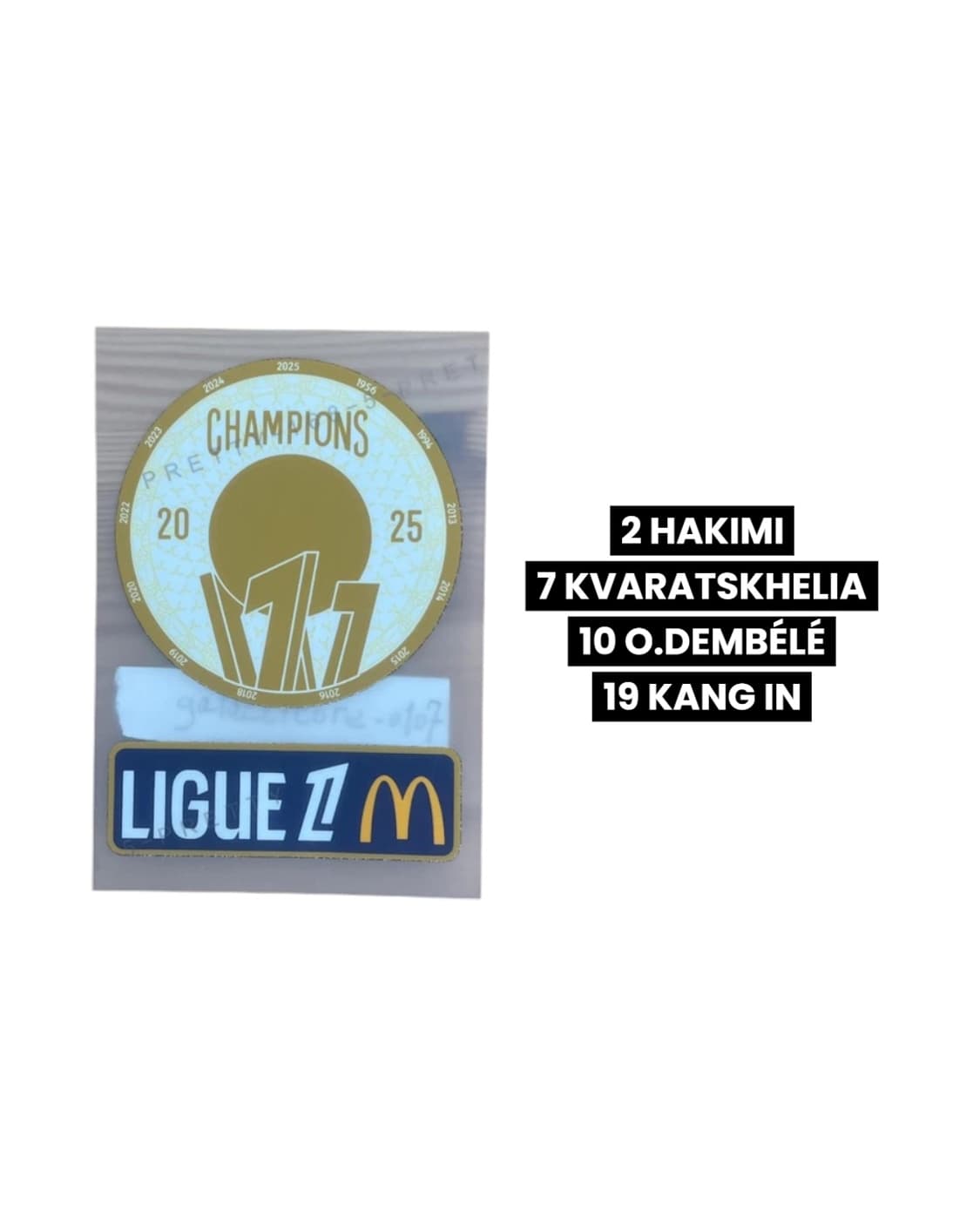 25/26 PSG 홈 유니폼 상품이미지3