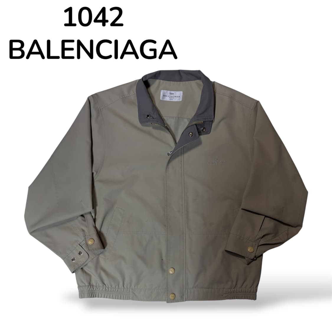 발렌시아가 올리브 카키 블루종 자켓 L 상품이미지2