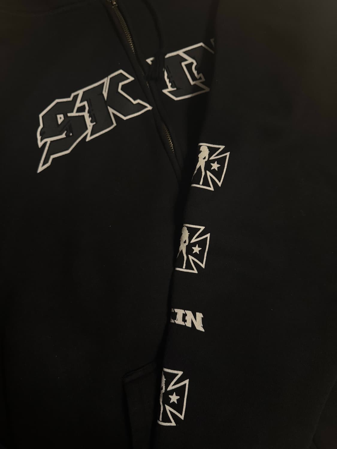 Vintage Skin industries 후드 집업 XL 상품이미지6