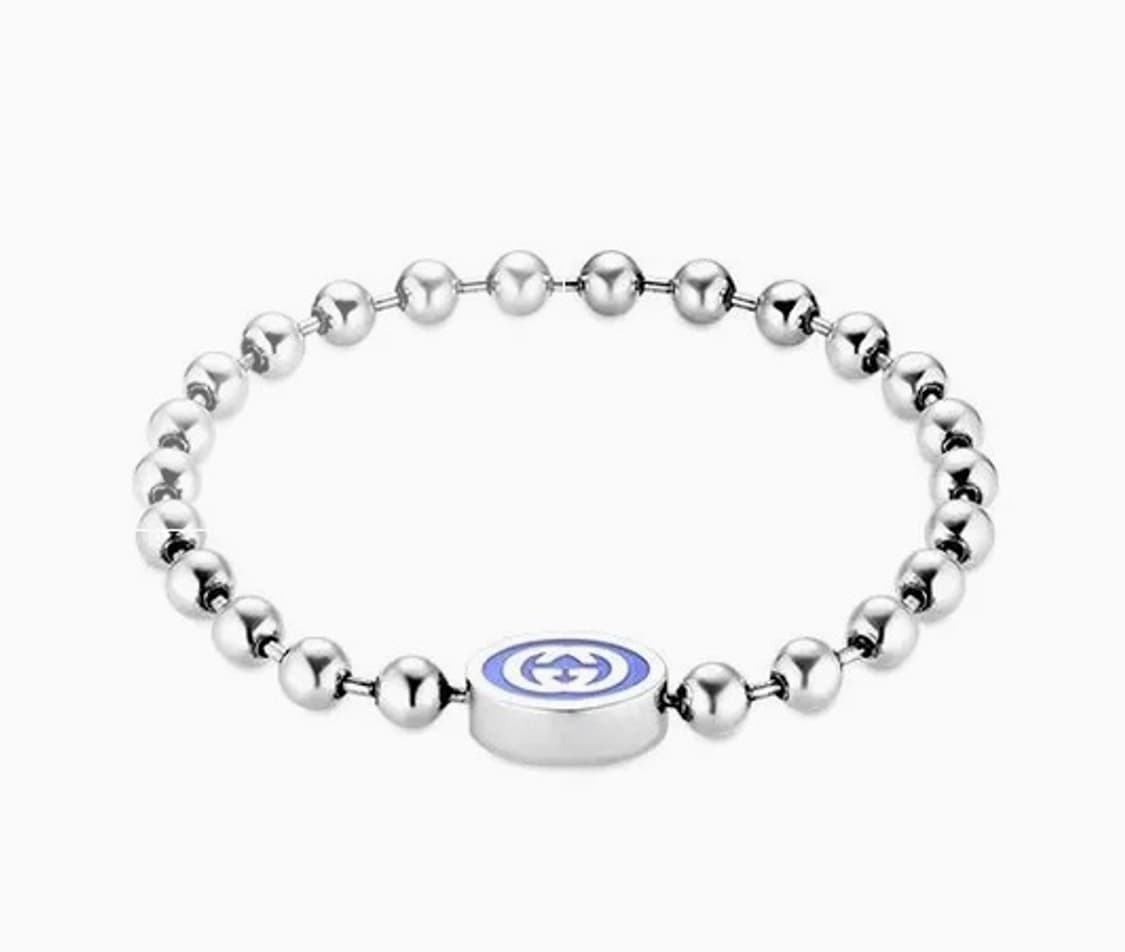 구찌 인터로킹 G 볼 체인 블레이슬릿 16호 상품이미지1