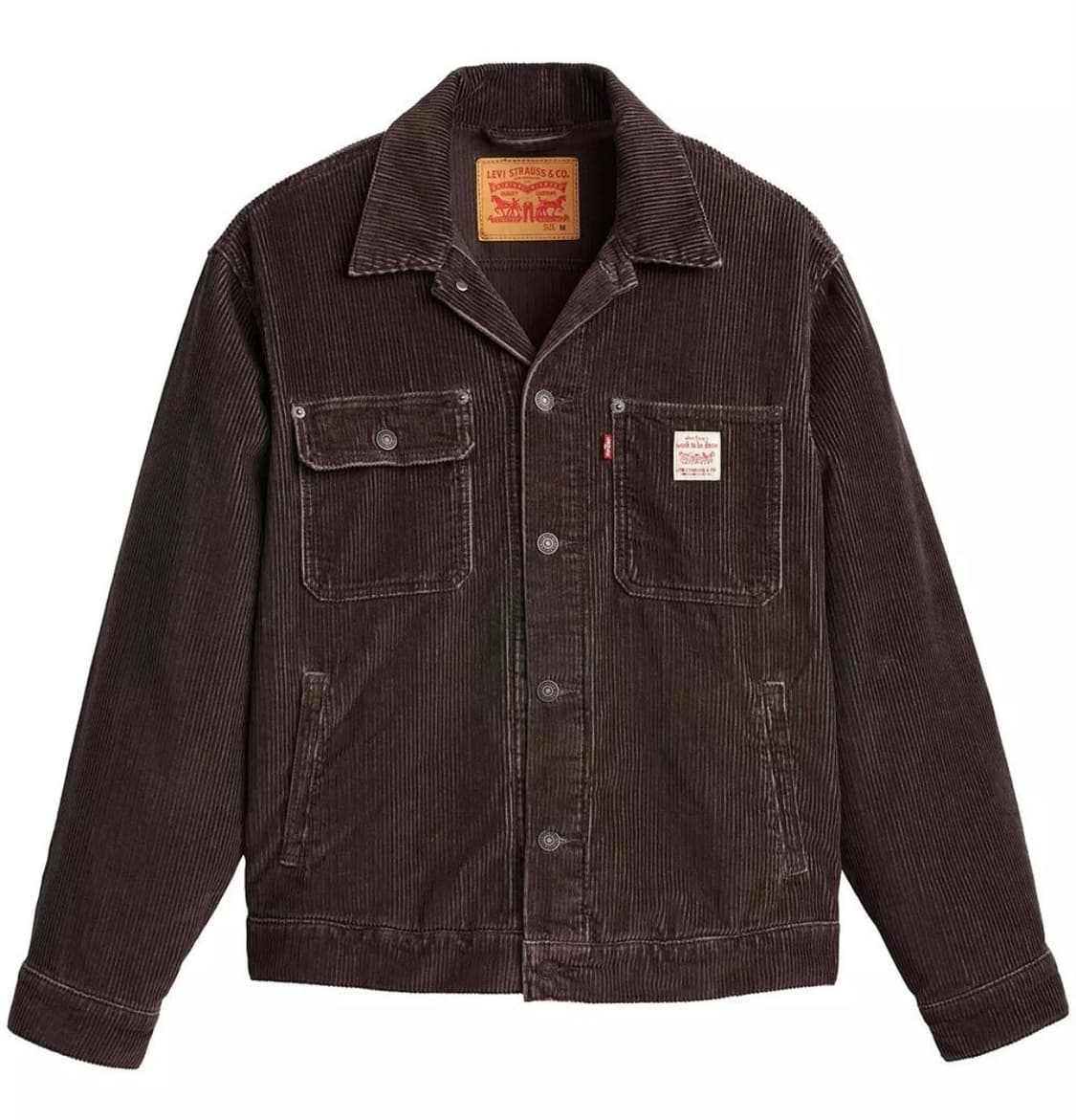 [XL] 리바이스 코듀로이 트러커 자켓 브라운 상품이미지1