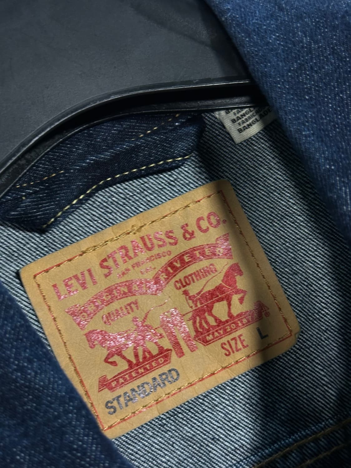 리바이스 스탠다드 트러커 자켓 처분  상품이미지3