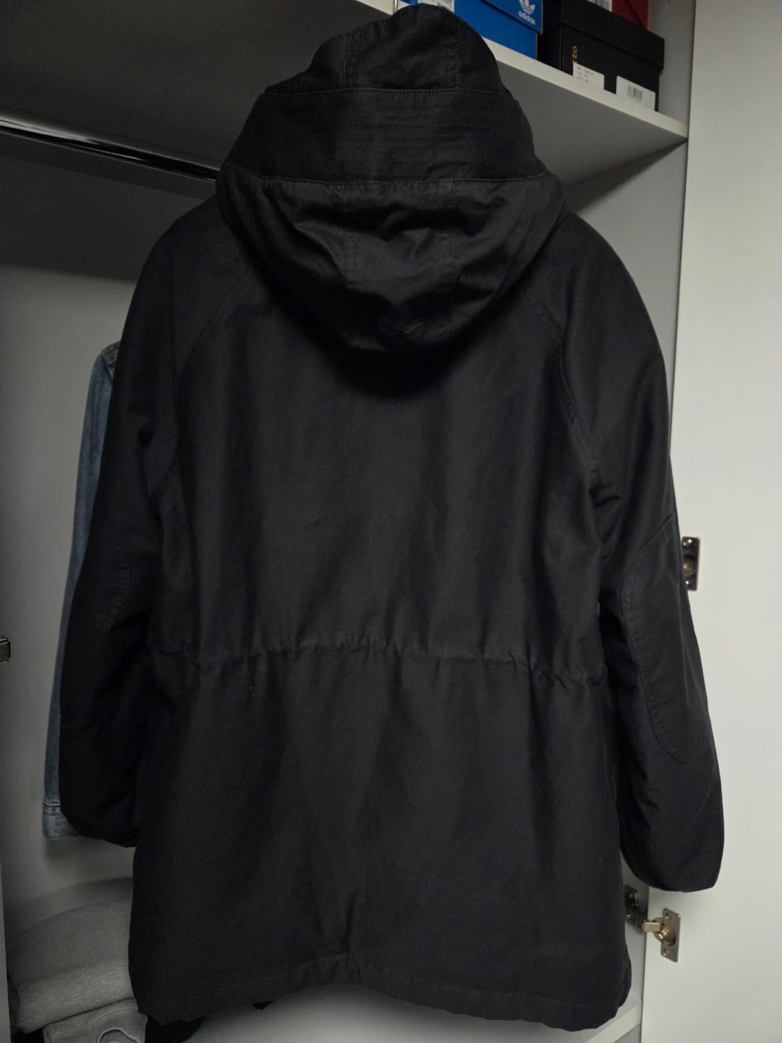 (M) 유스 N3B 울 파일 파카 블랙 상품이미지3