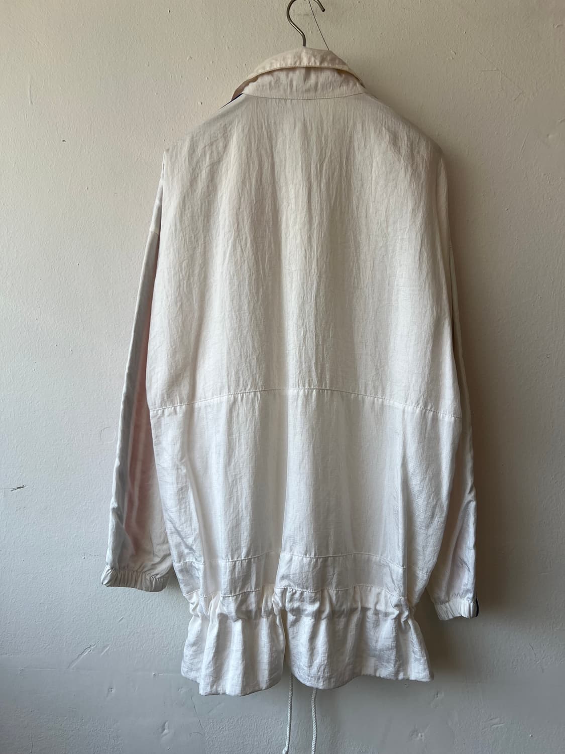 아디다스 여성 아이보리 트레포일 반집업 아노락바람막이  상품이미지4