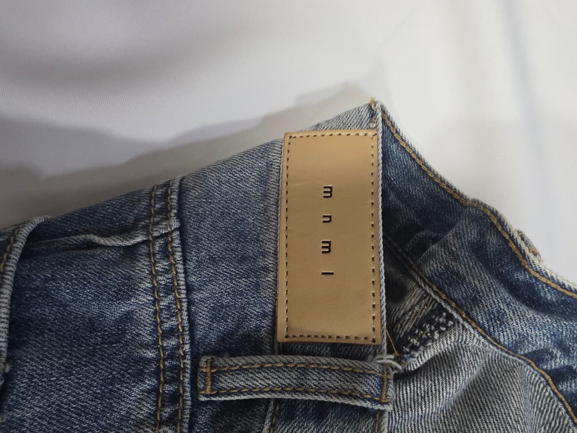 [MNML] 스퀘어 패턴 플레어진 상품이미지3