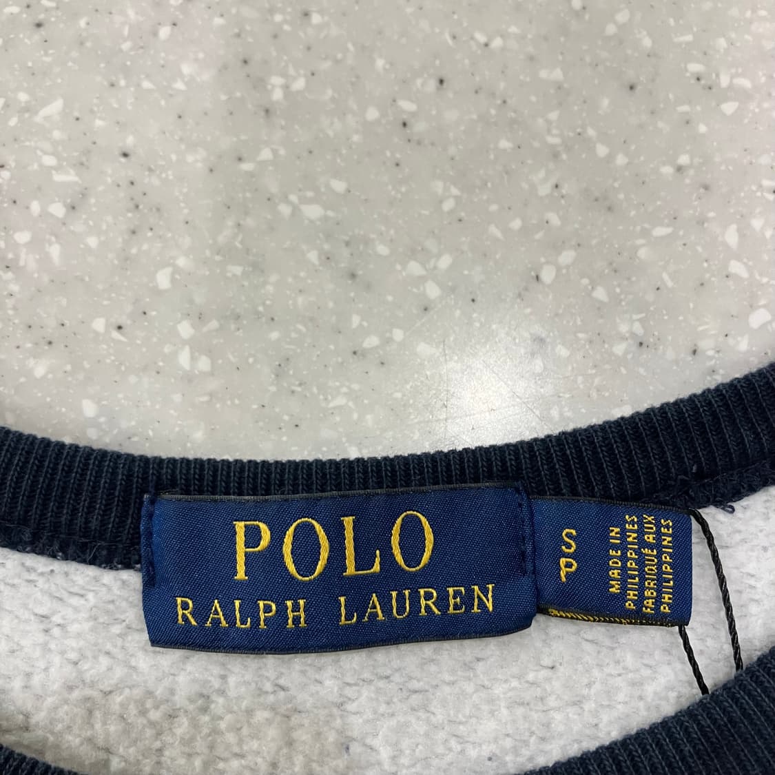456 폴로 나그랑 레글런 맨투맨 롱슬리브 네이비 상품이미지2