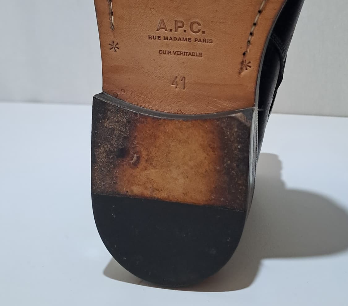 (택포) 아페쎄 벨티드 가죽 첼시부츠 260 B98 상품이미지10