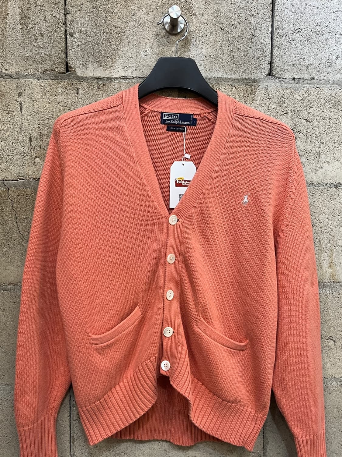 폴로 랄프로렌 코랄 브이넥 니트 가디건 상품이미지2