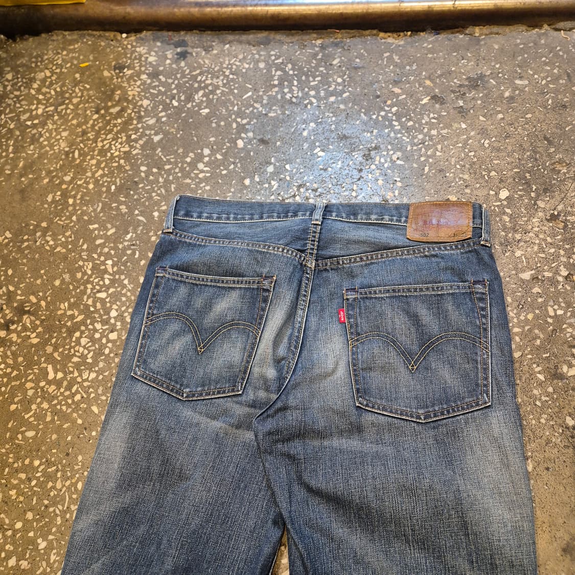 34인치 리바이스 502 워싱청바지  상품이미지7