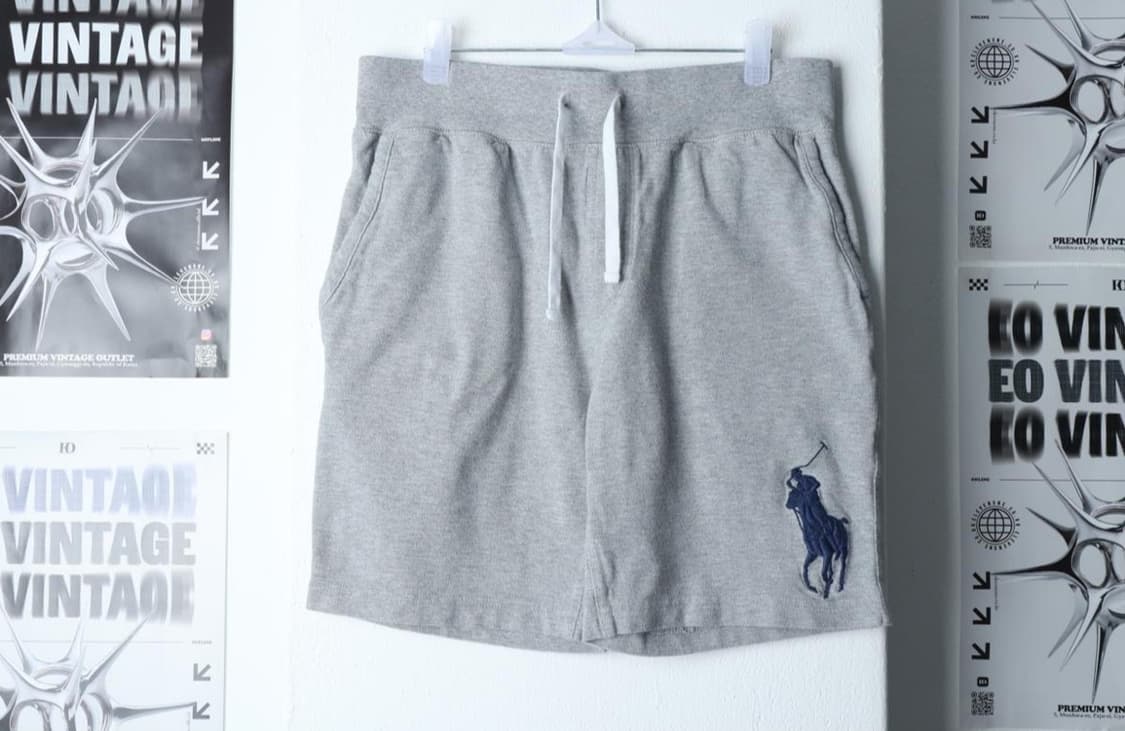 폴로 랄프로렌 반바지 팬츠 밴딩 그레이 빅포니30 상품이미지2