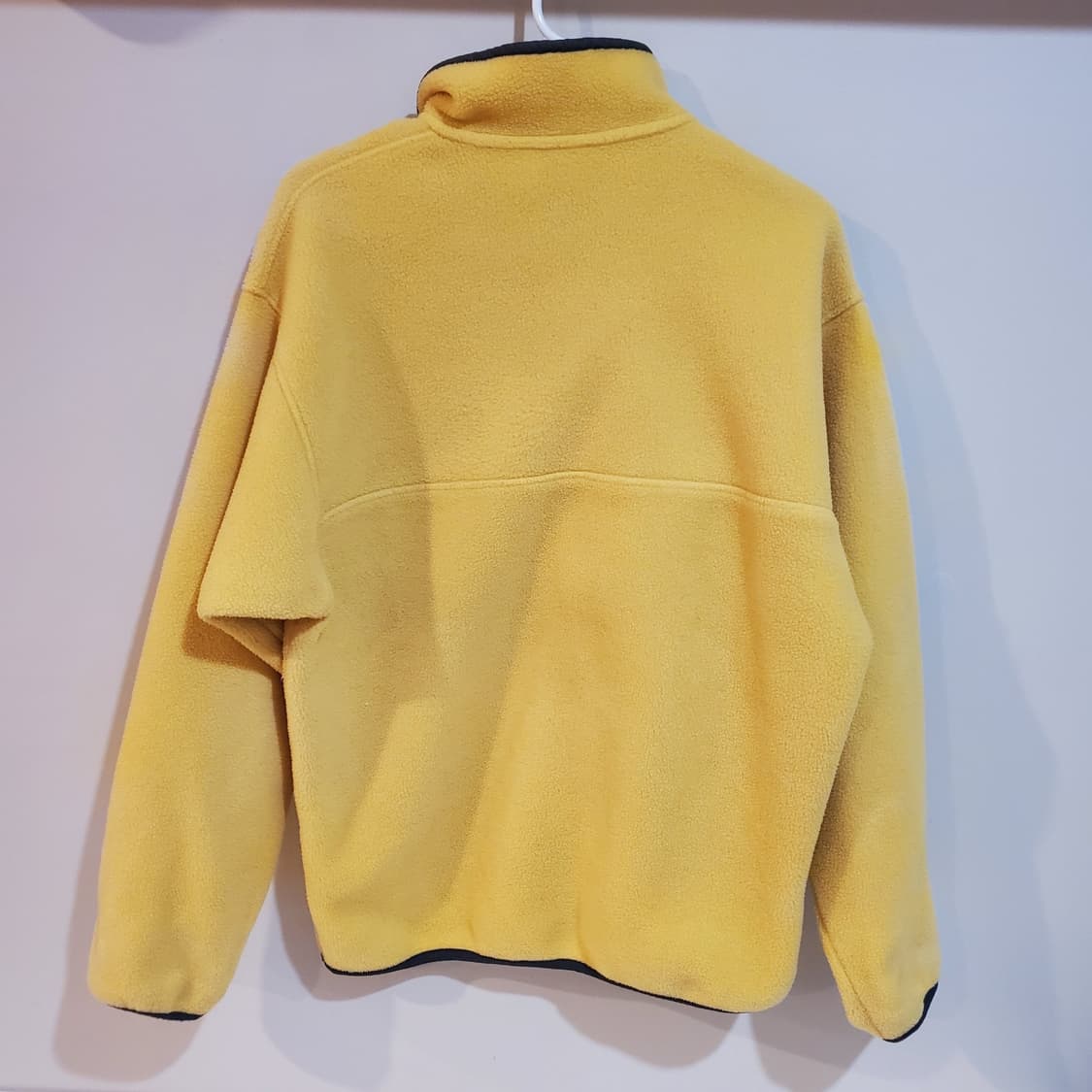 99FW 파타고니아 빈티지 신칠라 스냅-T 옐로우 블랙 플리스 상품이미지4